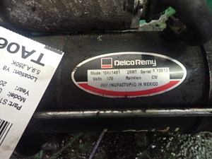 Used 2000 Cummins B5.9 Starter (Stock #TA069-6)) Part Image