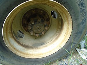 Used 2003 22.5" 22.5 X 8.25 Wheel (Stock #TA026-11)) Part Image