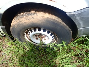 Used 2011 16.0" STEEL Wheel (Stock #TA084-10)) Part Image