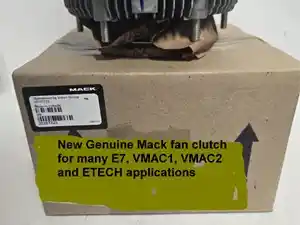 New Mack Fan Clutch/Hub (Stock #38MH416P3)) Part Image