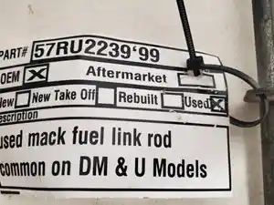 Used Mack Fuel Injection Part (Stock #57RU2239)) Part Image