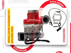 Rebuilt Cummins ISX Turbo (Stock #DTIS-4309076RX -NEW ACTUATOR)) Part Image