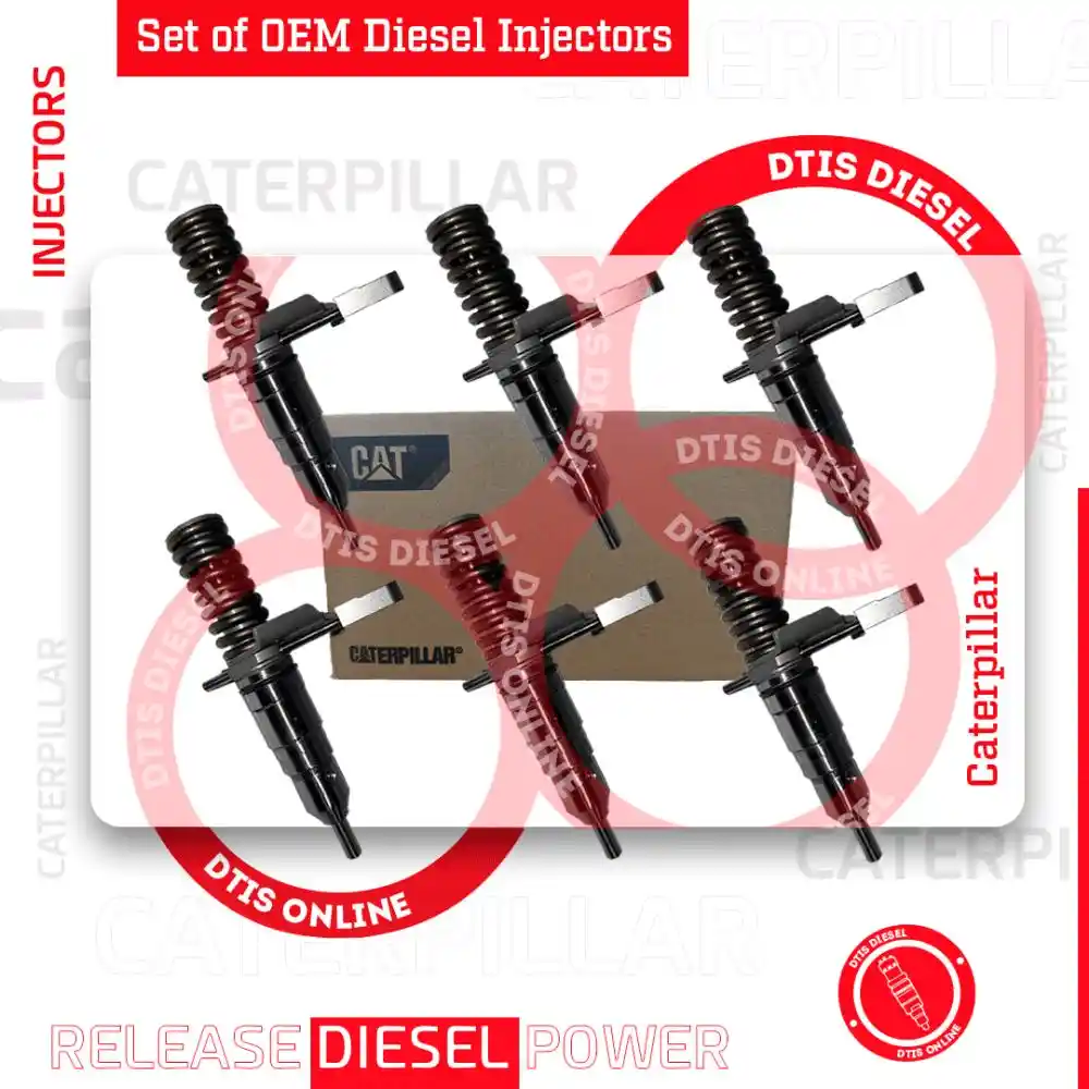 New Aftermarket Injector For Caterpillar - Fits 1278218, 0R8684, 1565023, 1077735 - Free Shipping