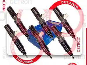 New Detroit 14.0L Injector (Stock #DTIS-EX631018-S)) Part Image