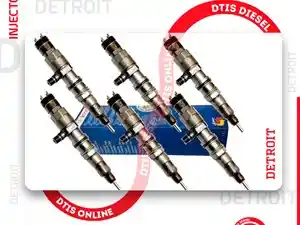 Remanufactured Detroit DD15 Injector (Stock #DTIS-0986435647-bosch-set)) Part Image