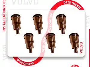 New Volvo D13 Injector (Stock #DTIS-21351717 6 FLAT FUEL INJECTOR SLEEVES)) Part Image