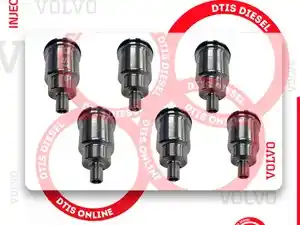 New Volvo Injector (Stock #DTIS-891989 6 FUEL INJECTOR SLEEVES)) Part Image