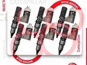 Rebuilt Caterpillar C10 Injector (Stock #DTIS-10R0960-S)) Part Image