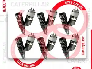 Rebuilt Caterpillar C13 Injector (Stock #DTIS-10R1305-S)) Part Image