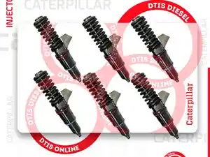Rebuilt Caterpillar C15 Injector (Stock #DTIS-10R6163-S)) Part Image