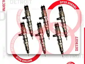 Rebuilt Detroit DD15 Injector (Stock #DTIS-0986435646-S)) Part Image