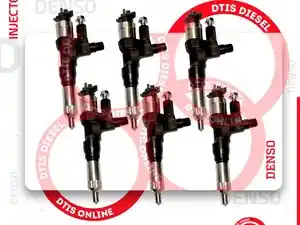 Remanufactured Denso Injector (Stock #DTIS-0950006593-SET)) Part Image
