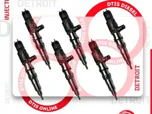 Remanufactured Detroit DD15 Injector (Stock #DTIS-0986435624-set)) Part Image