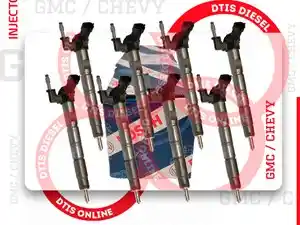 Remanufactured GM/Chev (HD) 6.6L Injector (Stock #DTIS-0986435409 LGH SET)) Part Image