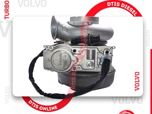 Rebuilt Volvo D11 Turbo (Stock #DTIS-#85136180-NEW ACTUATOR)) Part Image