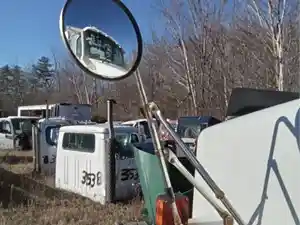 Used 2000 Volvo WG Mirror (Stock #125B D/S HOOD MIRROR ASSY.)) Part Image