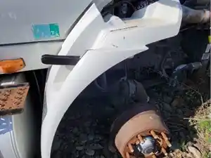 Used 2009 International 8600 Fender Extension (Stock #205B P/S FENDER EXTENSION)) Part Image