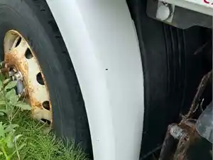 Used 2013 Freightliner Cascadia 113 Fender Extension (Stock #336B D/S FENDER EXTENSION)) Part Image