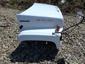 Used 1989 bluebird bus blue bird bus Hood (Stock #WB HOOD 0044)) Part Image