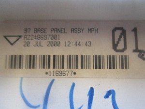 Used FORD Instrument Cluster (Stock #60384)) Part Image
