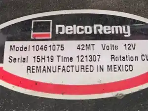 Used 1998 KENWORTH Starter (Stock #11125)) Part Image