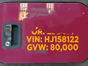 Used 2017 KENWORTH T680 Door Ass'y (Rear/Back) (Stock #9488)) Part Image