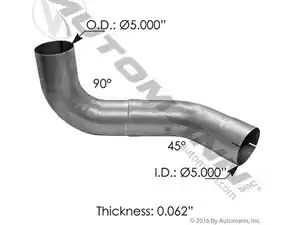 Used Exhaust Pipe & Part (Stock #ATM 562.U5914764RA)) Part Image