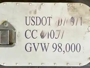 Used Door Ass'y (Rear/Back) (Stock #10998)) Part Image