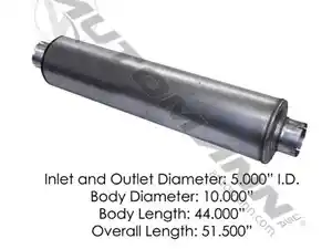 Used Muffler (Stock #ATM 562.U6510)) Part Image