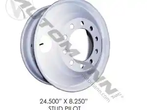 Used Wheel (Stock #ATM 157.L245x825SP)) Part Image