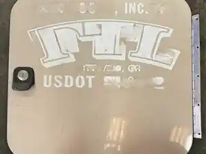 Used Door Ass'y (Rear/Back) (Stock #10992)) Part Image