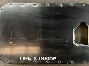 Used Door Ass'y (Rear/Back) (Stock #10991)) Part Image
