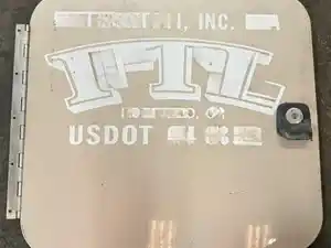 Used Door Ass'y (Rear/Back) (Stock #10993)) Part Image