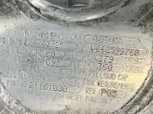 Used 2026 VOLVO TRUCK VNL Fuel Tank (Stock #17484)) Part Image