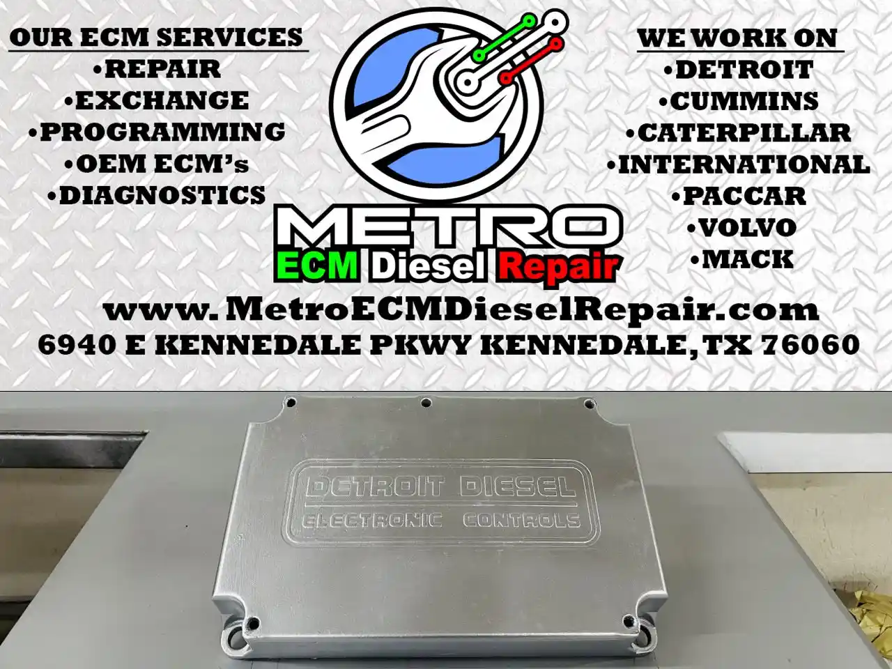 New Detroit Series 60 12.7L DDEC IV ECM for sale Kennedale Texas