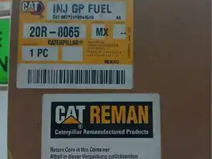 Remanufactured Caterpillar C9 Fuel Injection Part (Stock #P-4)) Part Image