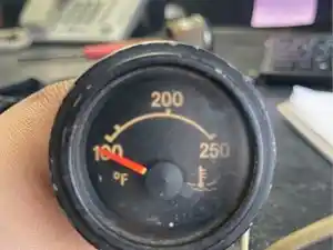 Used 1991 Freightliner FLA Cab Gauge (Stock #4.1-13)) Part Image