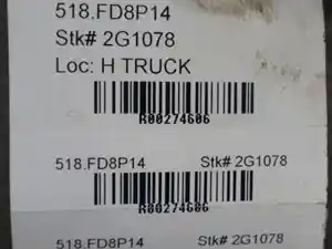 Used 2010 FORD F550 Suspension Misc Part (Stock #U9C3Z5560ED)) Part Image