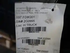 Used 1999 FORD F650D Fuel Tank (Stock #UF81Z9002ZA)) Part Image