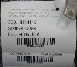 Used 2016 HINO 268 Engine Assy (Stock #U11000E2E60)) Part Image