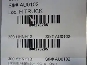 Used 2011 HINO 268 Engine Assy (Stock #U19000EV078)) Part Image