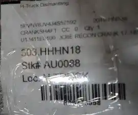 Used 2017 HINO 338 Crankshaft (Stock #U13411E0100)) Part Image
