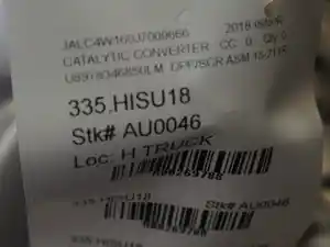 Used 2015 ISUZU NPR Diesel Particulate Filter (DPF) (Stock #U8978346850LM)) Part Image