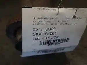 Used 2001 ISUZU NPR Exhaust Pipe & Part (Stock #U8972895531)) Part Image