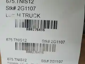 Used 2011 UD 2000 Miscellaneous (Stock #U2140031Z0C)) Part Image