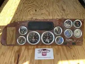 For Parts 2001 Peterbilt 387 Instrument Cluster (Stock #02413-5)) Part Image