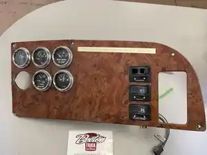 Used 2002 Peterbilt 378 Instrument Cluster (Stock #14816-20)) Part Image