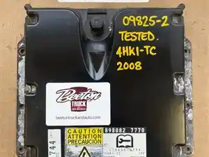 Used 2008 Isuzu 4HK1-TC ECM Image