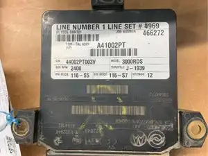 Used Allison 3000 SERIES Transmission ECM (Stock #27260907)) Part Image
