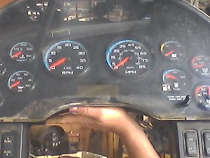 Used 2015 International 4300 Instrument Cluster (Stock #1236)) Part Image